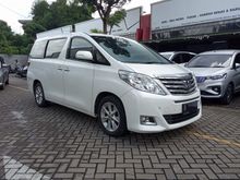 TOYOTA ALPHARD G AT MATIC 2014 PUTIH | ISTIMEWA SIAP PAKAI.!!