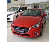 MAZDA 2 SKYACTIV R AT MERAH 2018 FREE SERVICE 3 TAHUN (DEALER RESMI)