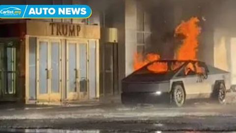 Tesla Cybertruck Explosion Outside Trump Hotel Sparks FBI Investigation