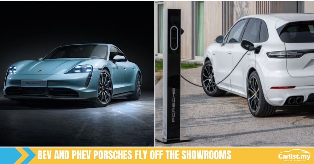 Nearly Half Of New Porsches Sold In Asia Pacific Were Electric Porsches
