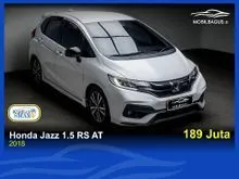 2018 Honda Jazz 1.5 RS Hatchback Putih Low KM Dp 29,9 Jt No Pol Ganjil