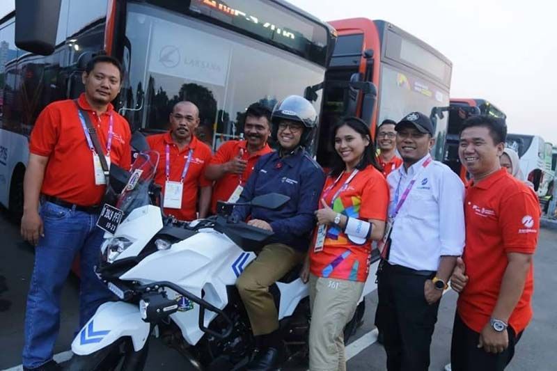 Anies Baswedan Tinjau Transportasi Asian Games 2018 Naik Kawasaki Versys 250