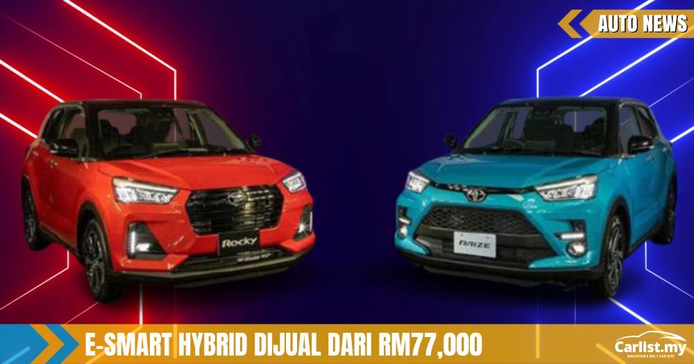 Daihatsu Rocky & Toyota Raize eSmart Hybrid Lancar Di Jepun  Perodua