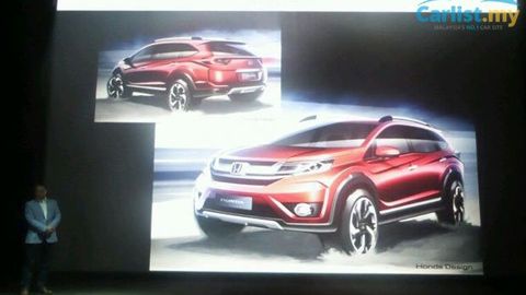 GIIAS 2015: Honda BR-V Opens For Booking August 20th, In Indonesia