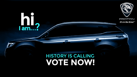 Prizes Worth RM100,000 Awaits Those Who Vote The Name Of Proton's SUV