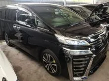 2020 Toyota Vellfire 2.5 ZG MPV- MERDEKA SALES/FREE SERVIES BEFORE DELIVERY/FREE 8 YEAR WARRANTY
