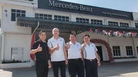 Mercedes-Benz Commercial Vehicles Unveils New 3S Centre in Telok Gong