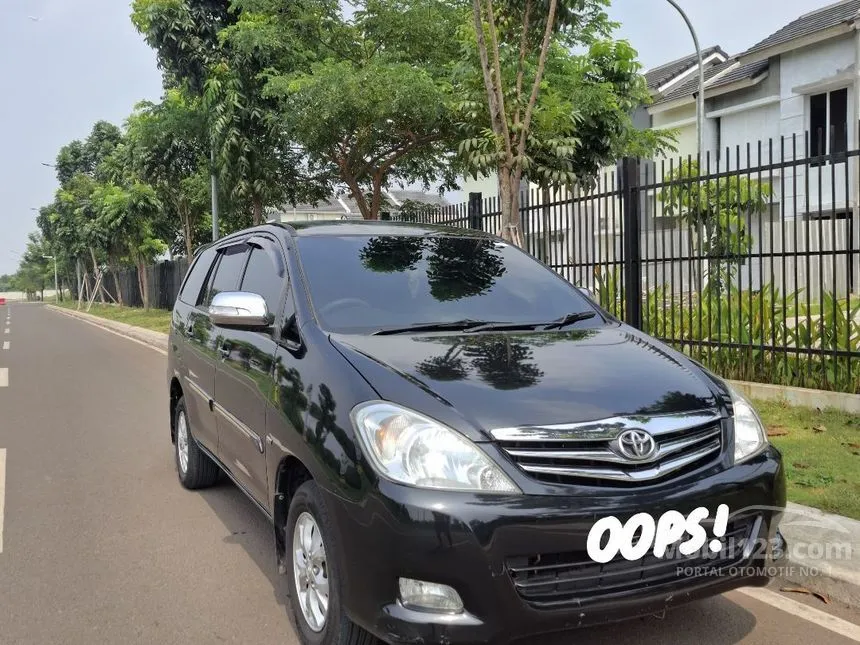 Jual Mobil Toyota Kijang Innova 2011 G 2.0 di Banten Automatic MPV Hitam Rp 149.000.000