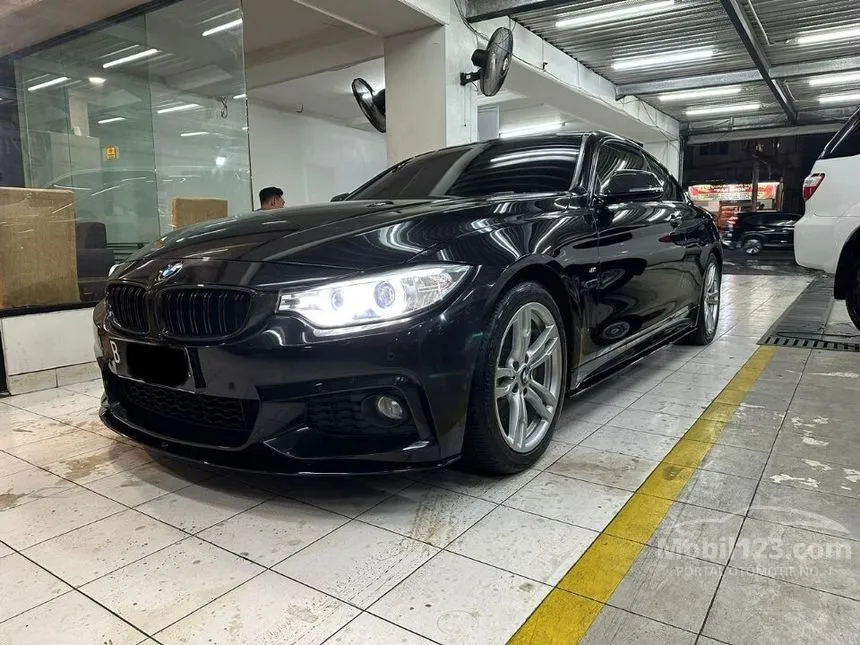 Jual Mobil BMW 435i 2014 M Sport 3.0 di DKI Jakarta Automatic Coupe Hitam Rp 800.000.000