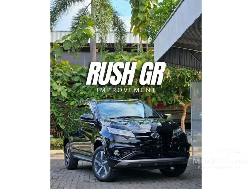 Jual Mobil Toyota Rush 2024 S GR Sport 1.5 di Banten Manual SUV Hitam Rp 295.000.000