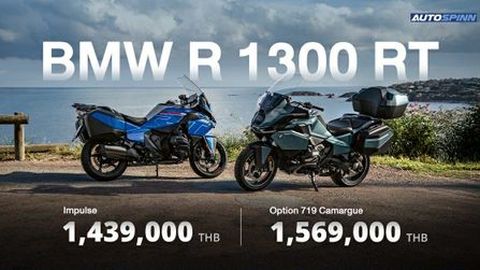 บีเอ็มดับเบิลยู R 1300 RT มอเตอร์ไซค์ทัวริ่ง เครื่องยนต์บ็อกเซอร์ 2 สูบ