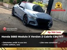 2021 Honda S660 0.7 Convertible Modulo X Version Z Cabrio CBU MT manual Abu NIK 2021 [LIMITED EDITION]