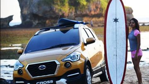 Test Drive Datsun Cross di Bentang Alam Yogyakarta