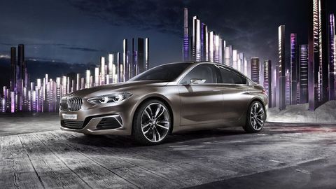 BMW’s Concept Compact Sedan Is The Slick 1 Series Sedan We’ve Been Waiting For