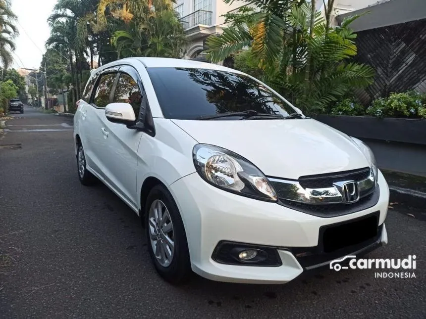 Jual Mobil Honda Mobilio 2014 E 1.5 di DKI Jakarta Automatic MPV Putih Rp 130.000.000