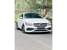 2017 Mercedes-Benz CLA200 1.6 Coupe (Faktur 2018) White on Black Odo 30 Rb (TERMURAH)