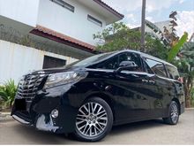 TOYOTA ALPHARD 2.5 G NEW MODEL 2016 ATPM NIK 2015