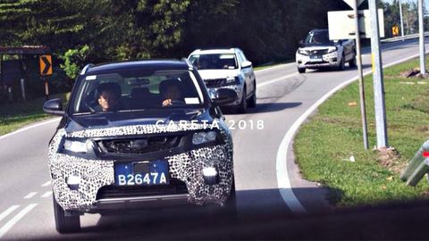 Several Geely Boyue SUVs Seen Road Testing