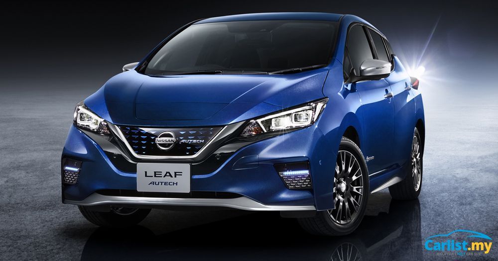 autech-enhanced nissan leaf debuts, on sale in japan next month