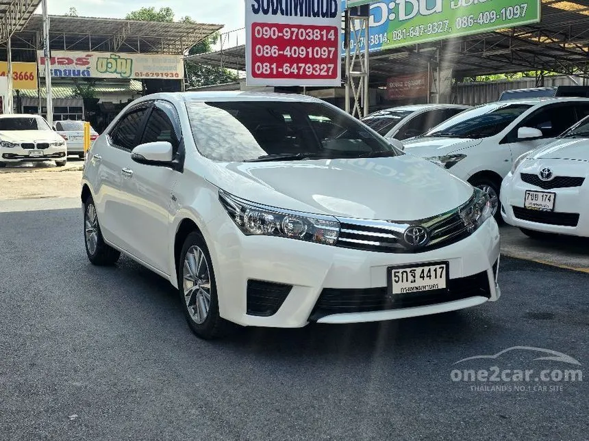 2016 Toyota Corolla Altis E Sedan