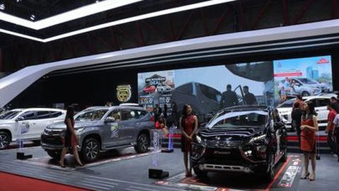 Mitsubishi Xpander Didiskon Rp 5 juta di Telkomsel IIMS 2019