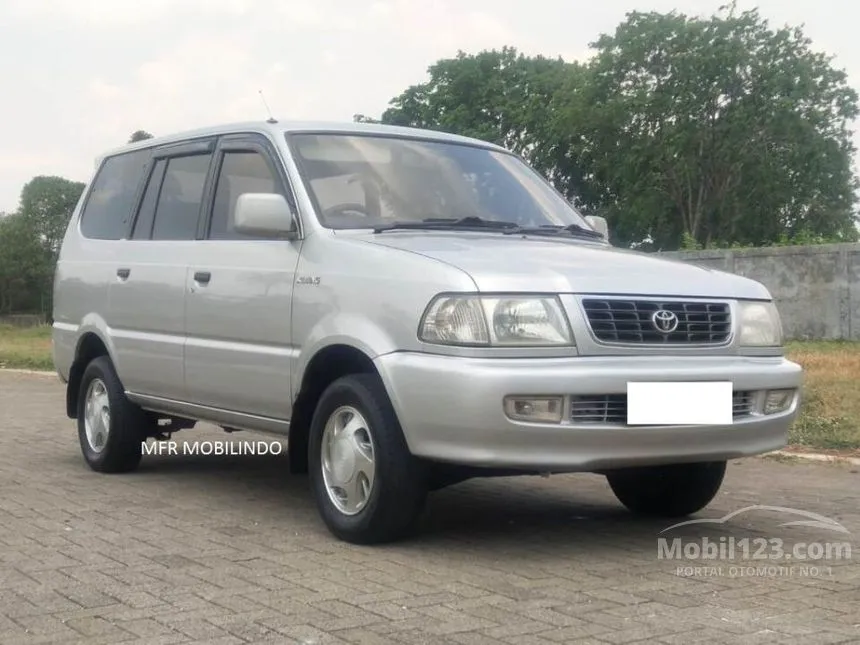 Jual Mobil Toyota Kijang 2001 LGX 1.8 di DKI Jakarta Manual MPV Silver Rp 76.000.000