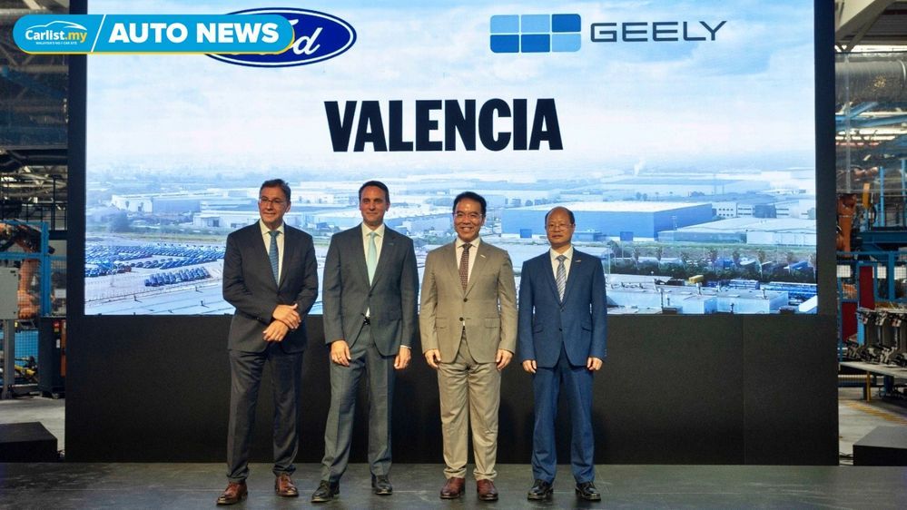 Geely makes major European push, to build 2 new models at Ford's Valencia plant from 2028
