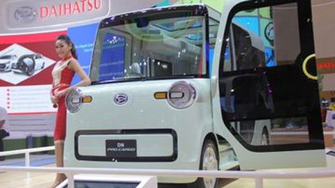 Daihatsu DN Pro Cargo Tampil Asik di GIIAS 2018