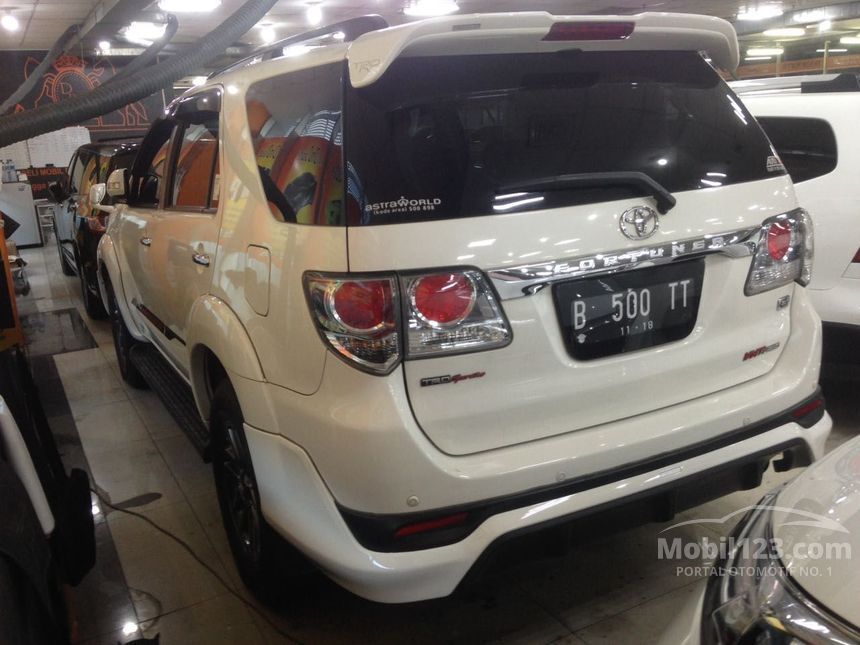 Jual Mobil Toyota Fortuner 2013 G TRD 2.5 di DKI Jakarta 