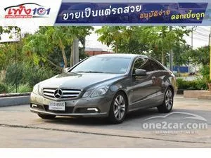 2012 Mercedes-Benz E250 1.8 Elegance CGI BlueEFFICIENCY Coupe