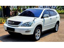 2012 Toyota Harrier 2.4 240G SUV White On Black, LOW KM 50RIBUAN AJA BOS, TERAWAT PRIMA, SIAP ANGKUT BOS, KREDIT MUDAH