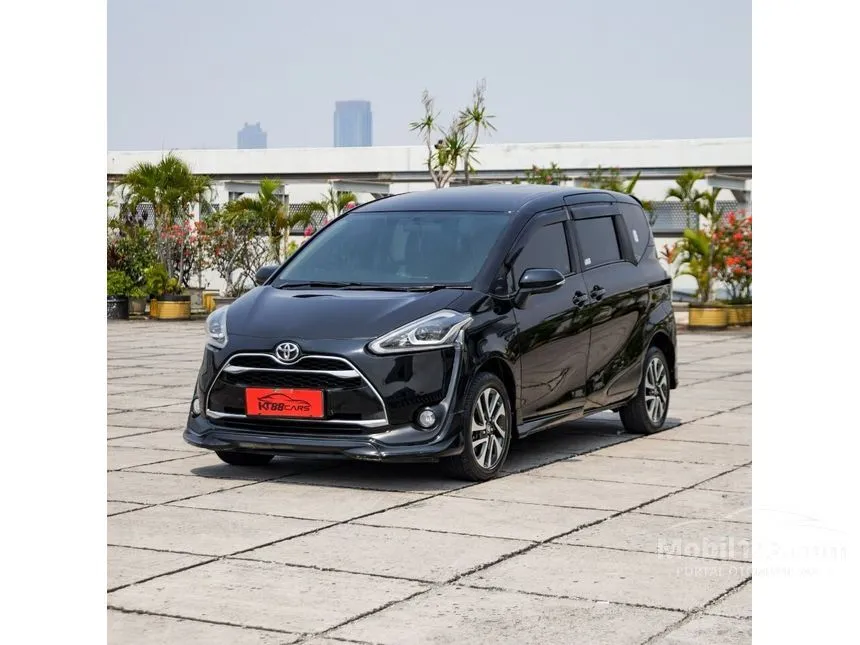 Jual Mobil Toyota Sienta 2017 Q 1.5 di DKI Jakarta Automatic MPV Hitam Rp 169.000.000