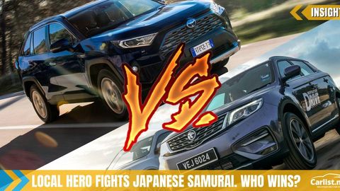 Toyota RAV4 vs Proton X70 - SUV Warfare From Opposite Sides