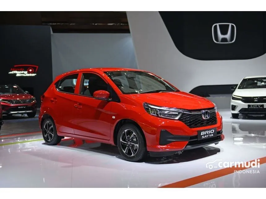 Jual Mobil Honda Brio 2024 E Satya 1.2 di DKI Jakarta Manual Hatchback Merah Rp 175.800.000