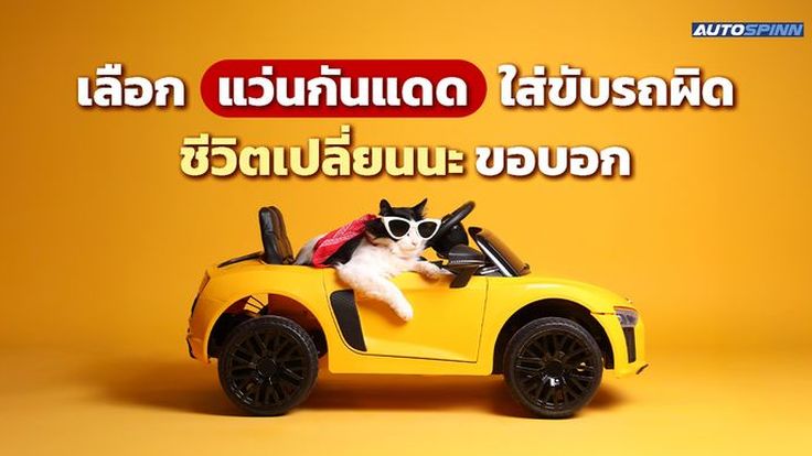 เลือกแว่นกันแดดใส่ขับรถผิดชีวิตเปลี่ยนนะ ขอบอก