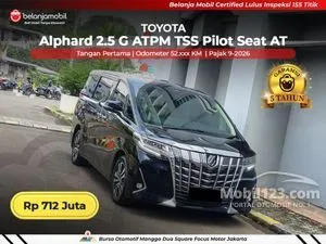 2022 Toyota Alphard 2.5 G MPV
