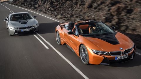 LA 2017: New BMW i8 Debuts In USA, Adds Roadster Variant With 3D Printed Metal Parts!