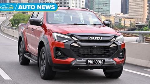 Isuzu D-Max maintains strong 2nd spot in Malaysia with with16% market share in H1 2025
