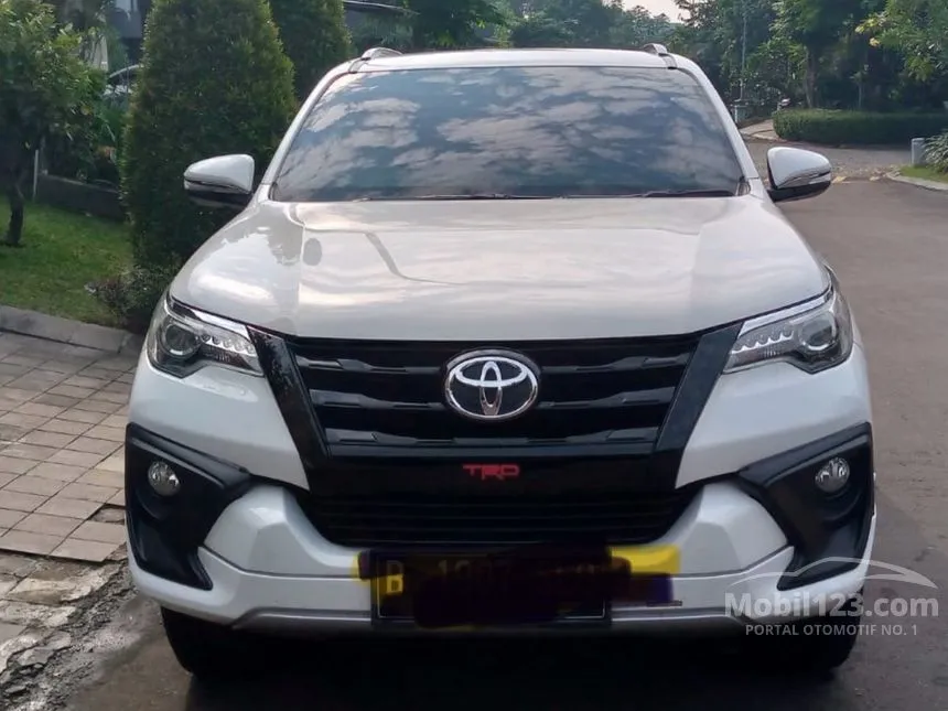 Jual Mobil Toyota Fortuner 2017 VRZ 2.4 di DKI Jakarta Automatic SUV Putih Rp 365.000.000