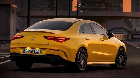 Mercedes-AMG Unveils CLA 35 4Matic Compact Four-Door Coupe With 306 hp