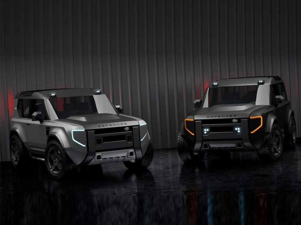Baby Land Rover Defender, Mini Offroder Khayalan Tandingan Jimny