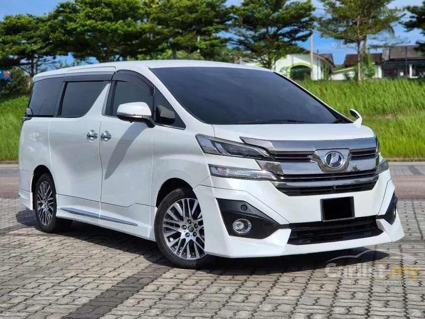 2015 Toyota Vellfire X MPV