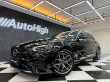 2022 Mercedes-Benz E300 2.0 AMG Line Sedan [Km15.000] Reg 2023 Black On Black Panoramic Sunroof PBD ATPM Free Service 5Thn #AUTOHIGH #BEST VALUE