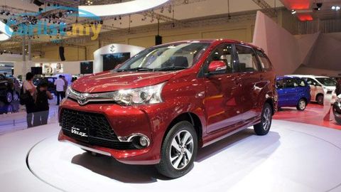 GIIAS 2015: Extensively Updated Toyota Avanza Makes an Appearance