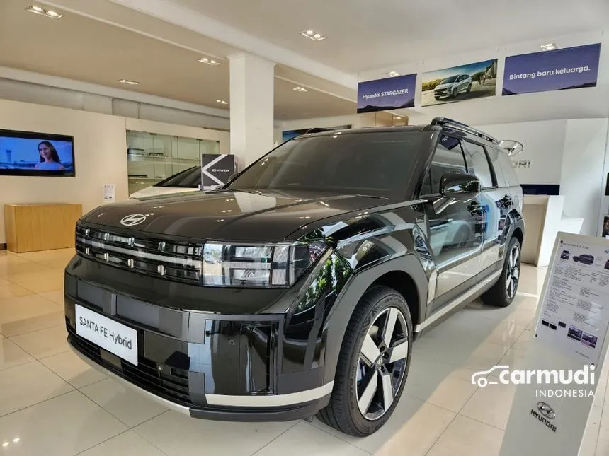 Jual Mobil Hyundai Santa Fe 2024 Prime HEV 1.6 di Banten Automatic SUV Hitam Rp 786.500.000