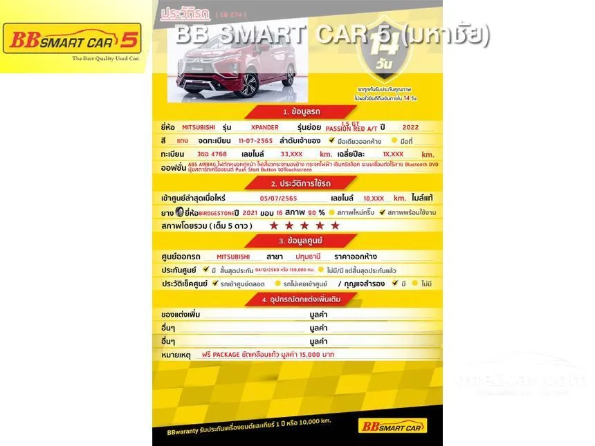 2022 Mitsubishi Xpander GT Passion Red Edition Wagon