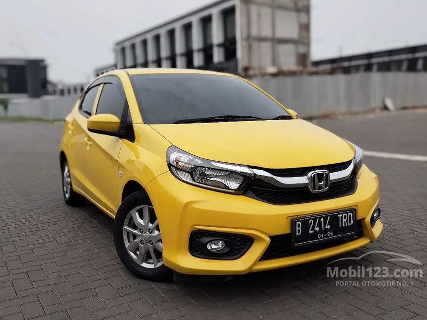 Jual Mobil Honda Brio 2021 E Satya 1.2 di DKI Jakarta Automatic Hatchback Kuning Rp 149.000.000