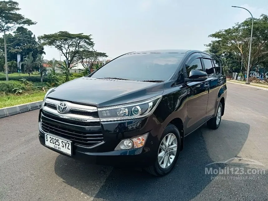 Jual Mobil Toyota Kijang Innova 2019 V 2.4 di Banten Automatic MPV Hitam Rp 372.000.000