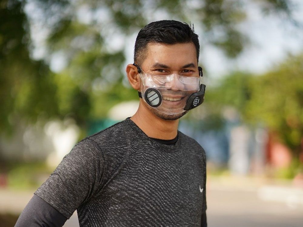 Produsen Komponen Motor Bikin Masker Elektrik Penghalau Corona