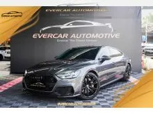 2019 Audi A7 3.0 V6 TFSI Quattro S Line 360Cam DigitalMeter AutoSpoiler DynamicMode Matrix LED P/Boot BSM CarPlay 6Pot Brake B&O SoundSystem F/Svc 88K